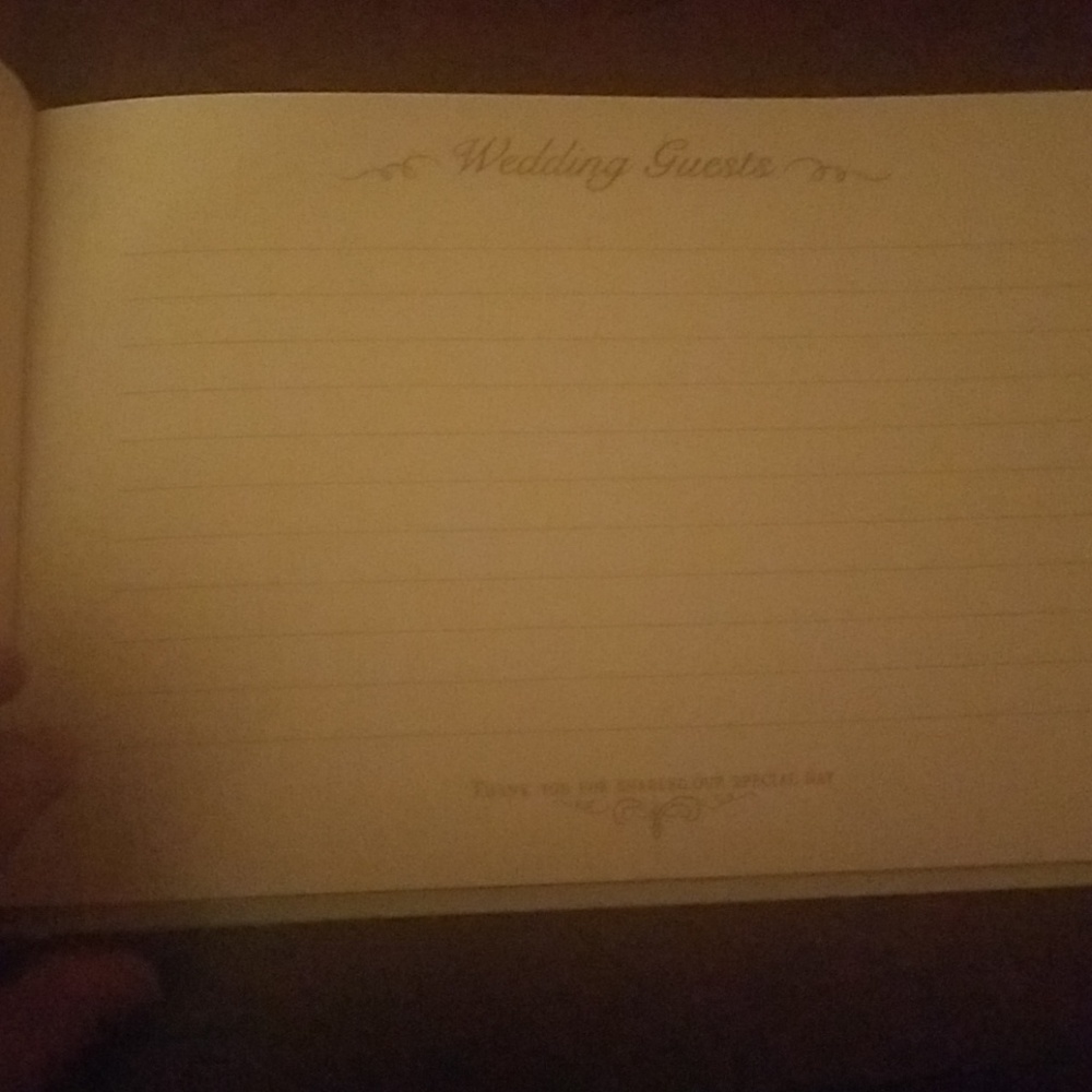 Wedding Guest Book - Picture 5 of 8